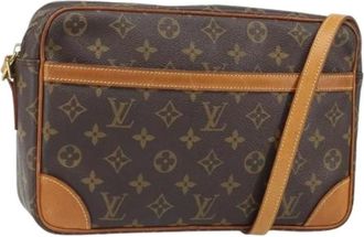 Louis Vuitton Pre-owned Cross Body Bags, female, Brown, Size: ONE SIZE Pre-owned Cross Body Bag