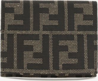 Fendi Portacarte in jacquard FF Woman UNI