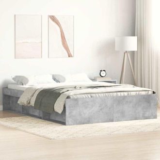 vidaXL Giroletto Grigio Cemento 140x200 cm - Vidaxl
