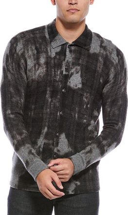 Autumn Cashmere Plaid Print Wool & Cashmere-Blend Shacket