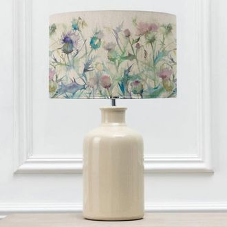 Voyage Maison Elspeth Table Lamp With Cirsium Eva Lampshade in Cream