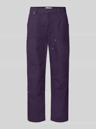 Edwin Loose Fit Jeans mit Eingrifftaschen Modell DOUBLE KNEE TYRELL PANT in Lila, Gr&ouml;&szlig;e 30/32