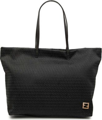 Fendi Pre-owned Fendi Micro Zucchino Canvas Tote Ladies 2308 8BH025 028