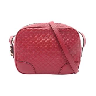 Gucci Pre-owned Bree Leren Schoudertas - Dames - Pre-owned - Rood - Maat: ONE Size Leer