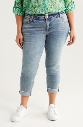 Kut from the Kloth Amy Crop Straight Leg Jeans in Determination at Nordstrom Rack, Size 16W