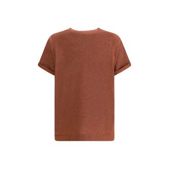 Brunello Cucinelli Womens Multicolor Nylon T-Shirt