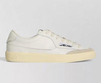 Autry leather suede low-top sneakers
