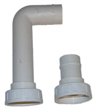 AquaLuxBad Kit De Conexi&oacute;n De V&aacute;lvula Adhesiva De 2 Para Lpsm20320c