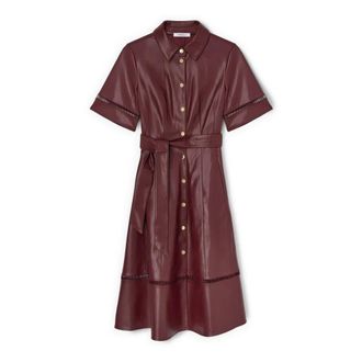 Motivi Kleedjes, Dames, Rood, XS, Shirt Kleedjes