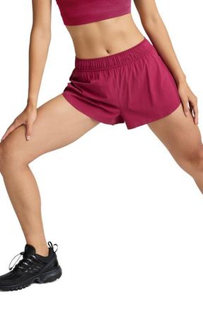 Beyond Yoga Solemate Run Shorts in Sangria at Nordstrom, Size X-Small