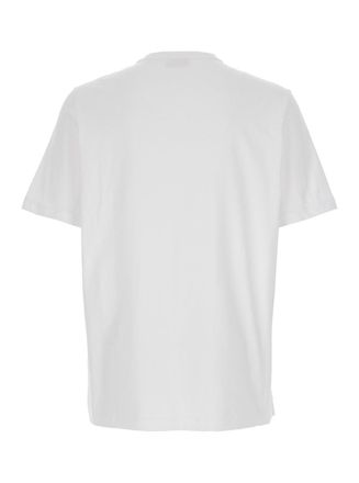 Diesel Mens T-Shirt T-Adjust-Od White Cotton T-Shirts And Polos
