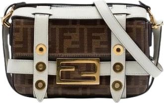 Fendi Pre-owned Satchel - Dames - Vintage Schoudertas - Bruin - ONE Size - Vintage