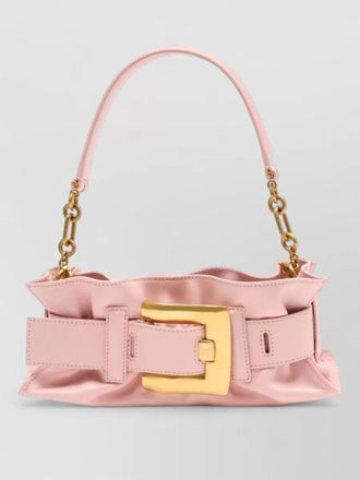 Balmain anthem mini shoulder bag leather chain