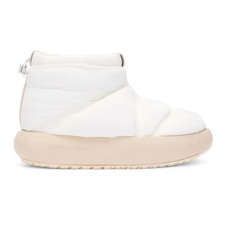 Canada Goose Winter Boots, female, White, Size: 12 US Piper Puffer Boot