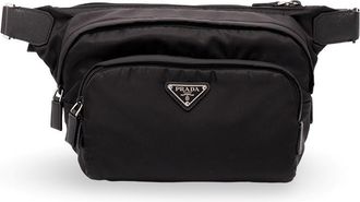 Prada Re-Nylon And Saffiano Leather Belt Bag