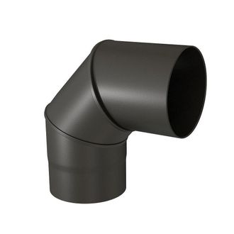 TEN Ngulo Codo 90&deg; Ten 342425 Esmalte Negro Mate D139mm