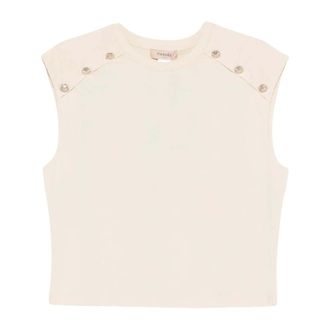 Twinset Dames, Tops, Beige, Maat: M