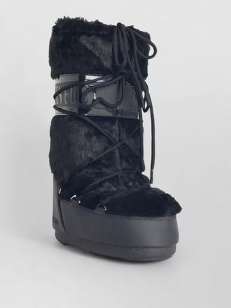 Moon Boot faux fur calf-length boots