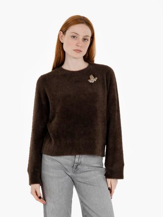 Kaos Maglione con pelo moro