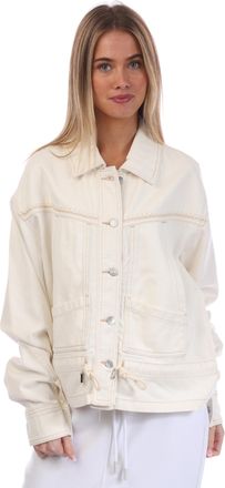 HUGO BOSS Damesjas Boss Denim in Naturel