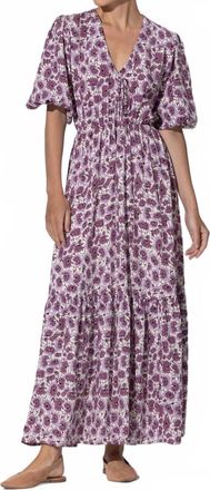 Lusana Rose Dress In Hana