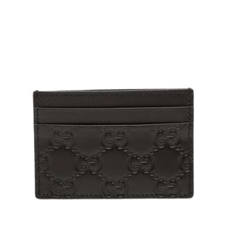 Gucci Pre-owned Wallets, female, Black, Size: ONE SIZE Pre-owned Card Holder