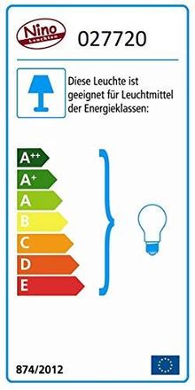 Nino Leuchten Globo - Lampada A Sospensione - Ducky - Bianco - Tessile - &Oslash; 30cm