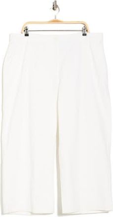 Eileen Fisher Wide Leg Cropped Pants in White at Nordstrom Rack, Size 1 X