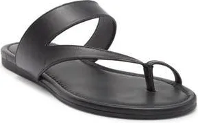 Stuart Weitzman Remy Toe Strap Sandal in Black at Nordstrom Rack, Size 9.5