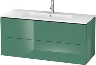 Duravit Duravit L-cube Mueble De Pared, 2 Cajones, Ancho: 1220mm, Para M&iacute; De Starck 233612, Color: Jade Laca Alto Brillo - Lc624300303