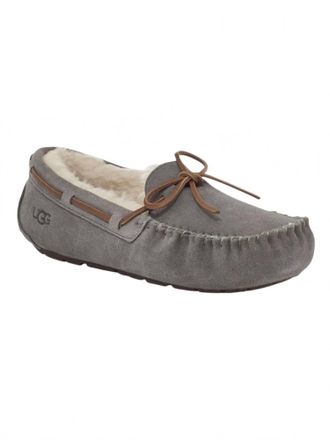 UGG Womens Dakota Moccasin Slip-On Shoes In Pewter