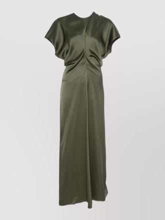 Toteme draped maxi dress