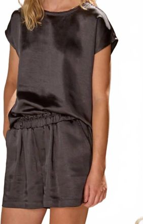 M&eacute;lissa Nepton Lauren Pull-On Short In Black