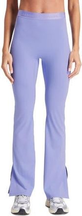 Bandier Sport Logo Slit Flare Leggings in Jacaranda at Nordstrom Rack, Size X-Small