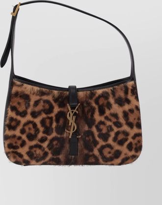Saint Laurent le 5 &agrave; 7 calf leather shoulder bag