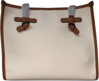 Gianni Chiarini Shopper met geknoopt detail - Beige