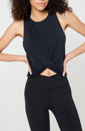 Spiritual Gangster Maci Seamless Tank in Black at Nordstrom Rack, Size Medium/large