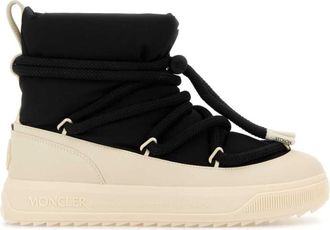 Moncler Black Ankle Boots