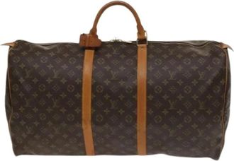 Louis Vuitton Pre-owned Weekend Bags, unisex, Brown, Size: ONE SIZE Pre-owned Keepall Bag