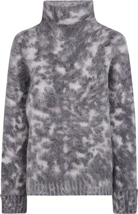 Joseph Esme Fluffy Alpaca Jumper - Dames - Coltruien - Grijs - 2XS - Polyester - Truien & Vesten