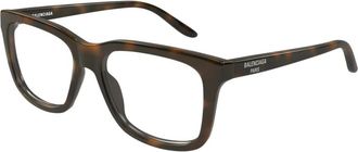 Balenciaga Bb 0530O Bril - Heren - Brillen - Bruin - 55 MM - Accessoires