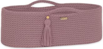 OEM Mois&eacute;s De Algod&oacute;n Boho Hecho A Mano Con Colch&oacute;n - Malva