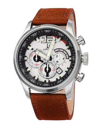 Joshua & Sons Mens Leather Watch