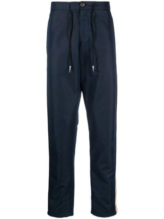 Roberto Cavalli Trainingsbroek met zijstreep - Blauw