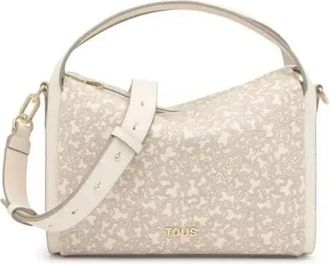 Tous Mini Beige Lines City Tas - Dames - Handtassen - Beige - ONE Size - Tassen