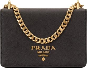 Prada Cross Body Bags - female - Prada - Cross Body Bags - Black - ONE SIZE - Bags