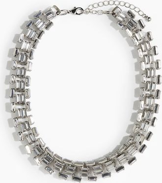 H&M Strasskette - Silber