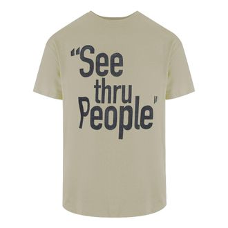 Gallery Dept. Galerijafdeling Doorzichtige Mensen Antiek Wit T-shirt