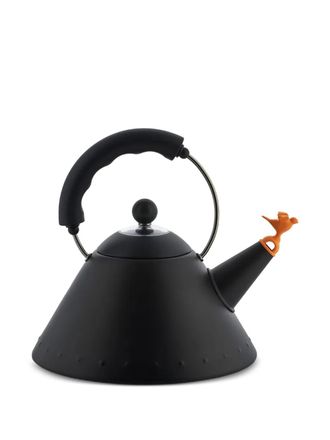 Alessi bird-shaped kettle - unisex - Steel - One Size - Black