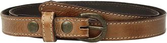 Bed St&uuml; BED STU Monae Belt Womens Tan Full Grain Leather Antique Brass Buckle JZZ386